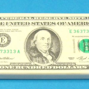 100 Dollar Bill Eraser