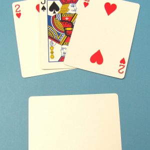 3 Card Monte (Poker Size)