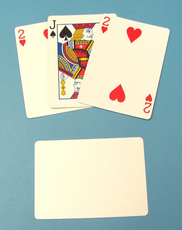 3 Card Monte (Poker Size)