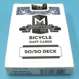 50-50 Force Deck Bicycle Blue Back 7 of Spades