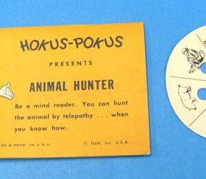 vintage hocus pokus animal hunter (fun inc.)