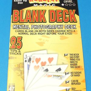 Blank Deck Booklet