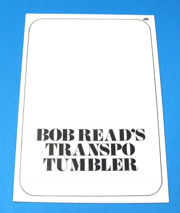 Bob Read's Transpo Tumbler