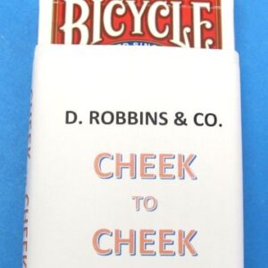 cheek to cheek deck red backs (bicycle)