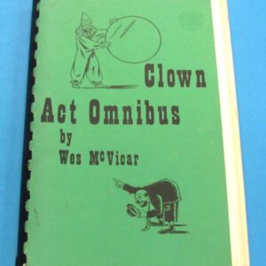 clown act omnibus (used) wes mcvicar