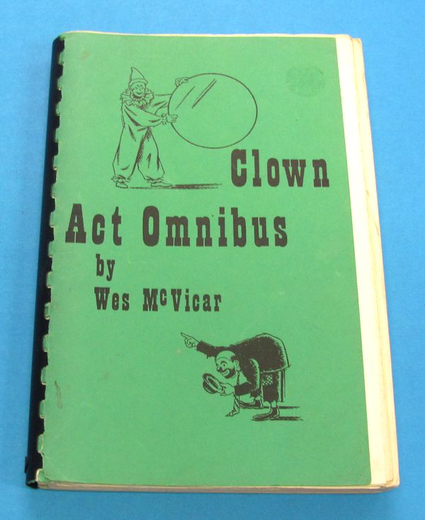 clown act omnibus (used) wes mcvicar