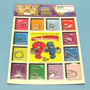 Deluxe Magic Wire Puzzles Set