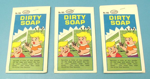 Dirty Soap Joke (Powder) Package of 3
