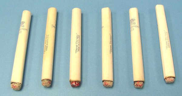 Dummy Lit Cigarettes - Paper - Vintage England - Lot of 6