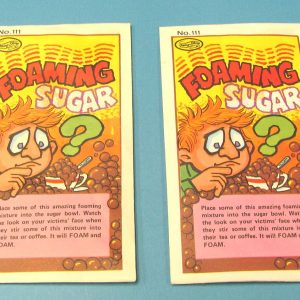 Foaming Sugar Joke (Pair)