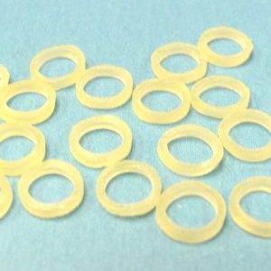 Folding Quarterr Rubber Bands (Package of 20)