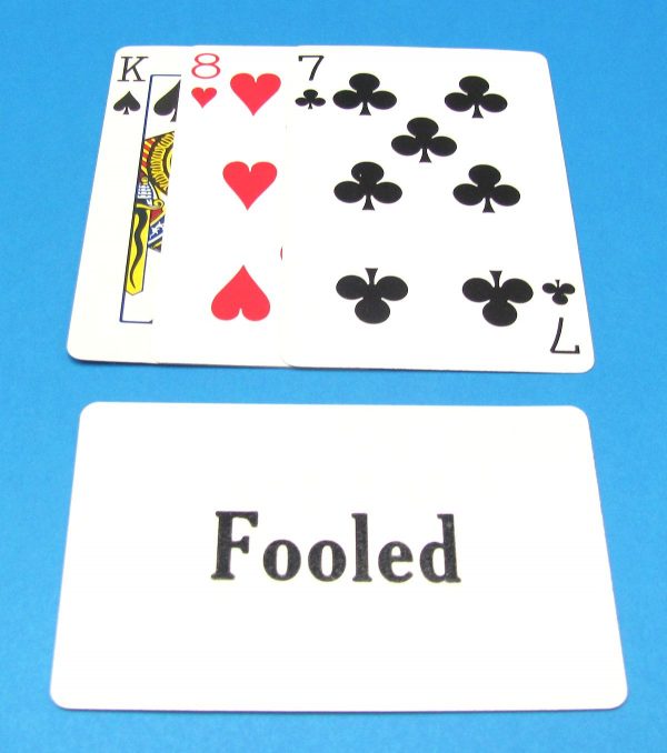 Fooled and Fooled Again (Playing Cards)
