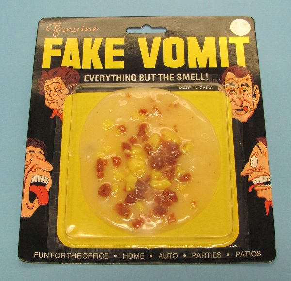 Genuine Fake Vomit Joke