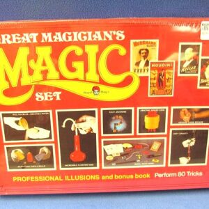 great magicians magic set (large) with video