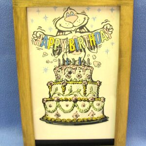 visible color painting happy birthday plus