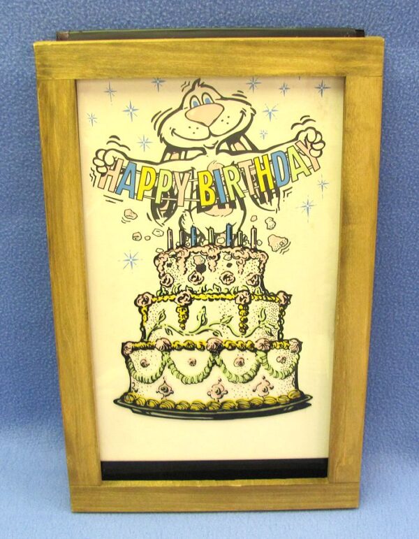 visible color painting happy birthday plus