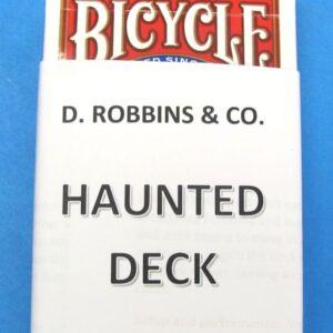 haunted deck bicycle red backs