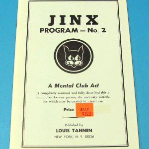 Jinx Program 2 - A Mental Club Act