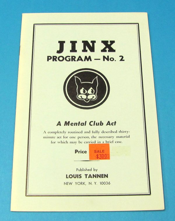 Jinx Program 2 - A Mental Club Act