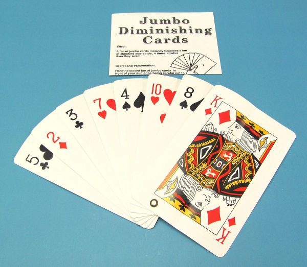 Jumbo Diminishing Cards