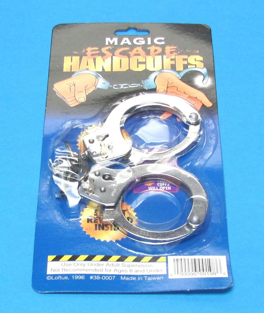 Quick Release Handcuffs Winkler's Magic Warehouse