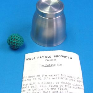 mini chop cup aluminum wide mouth (ickle pickel)