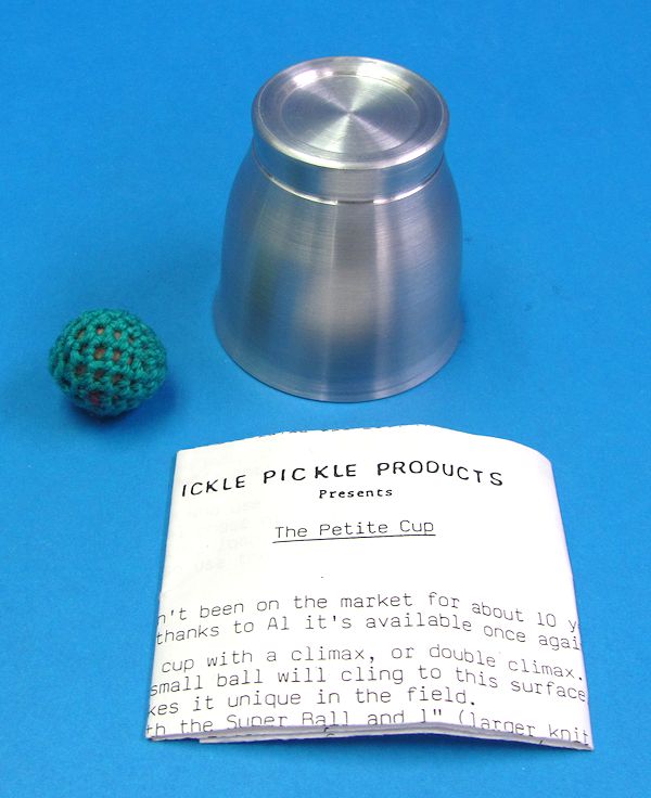 mini chop cup aluminum wide mouth (ickle pickel)