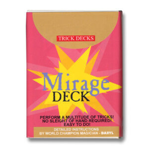 mirage deck red back (bicycle)
