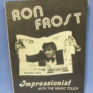 Ron Frost Ad Flyer