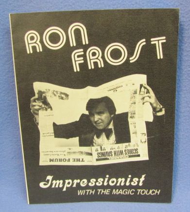 Ron Frost Ad Flyer