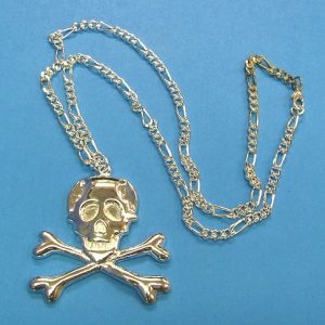 Skull and Crossbones Necklace