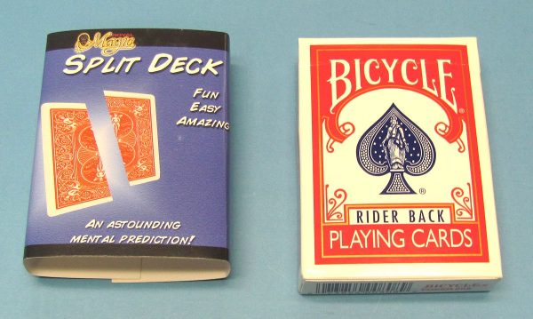 Split Deck Red Back Bicycle