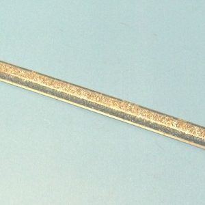 Square Wand With Silver Glitter Body