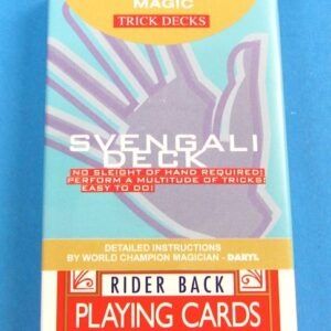 svengali deck red backs (bicycle)