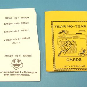 Tear No-Tear Cards (RRRipit)