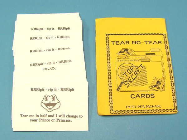 Tear No-Tear Cards (RRRipit)