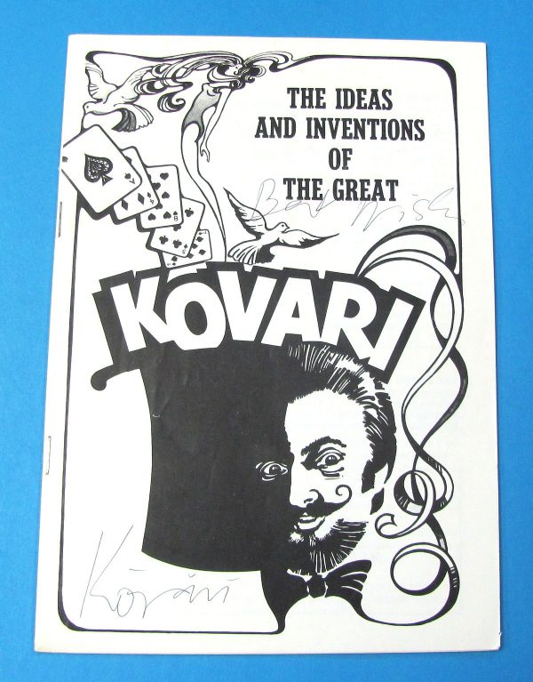 The Ideas and Inventions of the Great Kovari Lecture Notes - Signed