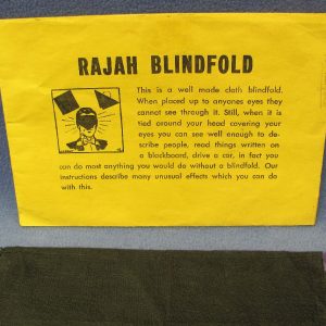 Vintage Rajah Blindfold - U. F. Grant-2