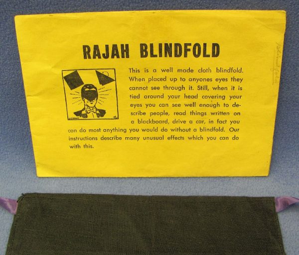 Vintage Rajah Blindfold - U. F. Grant-2
