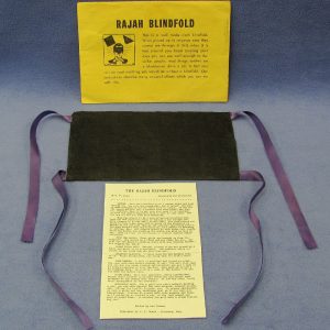 Vintage Rajah Blindfold - U. F. Grant