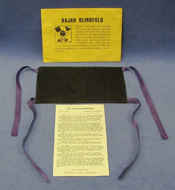 Vintage Rajah Blindfold - U. F. Grant