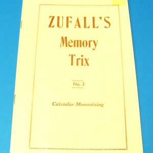 Zufall's Memory Trix 3 - Calendar Memorizing