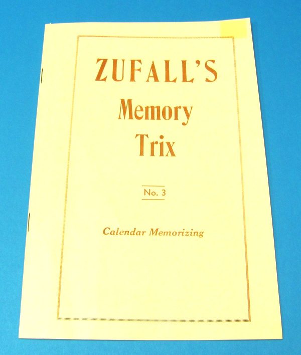 Zufall's Memory Trix 3 - Calendar Memorizing