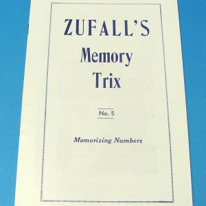 Zufall's Memory Trix 5 - Memorizing Numbers