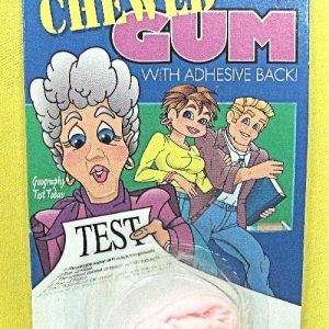 Fake Chewed Gum Joke