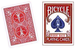 Force Deck - Three Way - Red Backs (Bicycle)