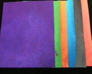 Flash Paper 8" x 10" - Colored Assortment - Package of 6