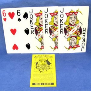Joker Poker (Jumbo Cards) (Jose De La Torre)
