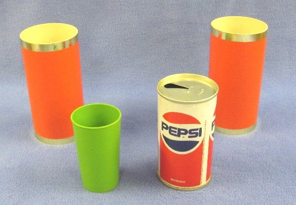 Passe Passe Pepsi Can and Glass (Vintage)