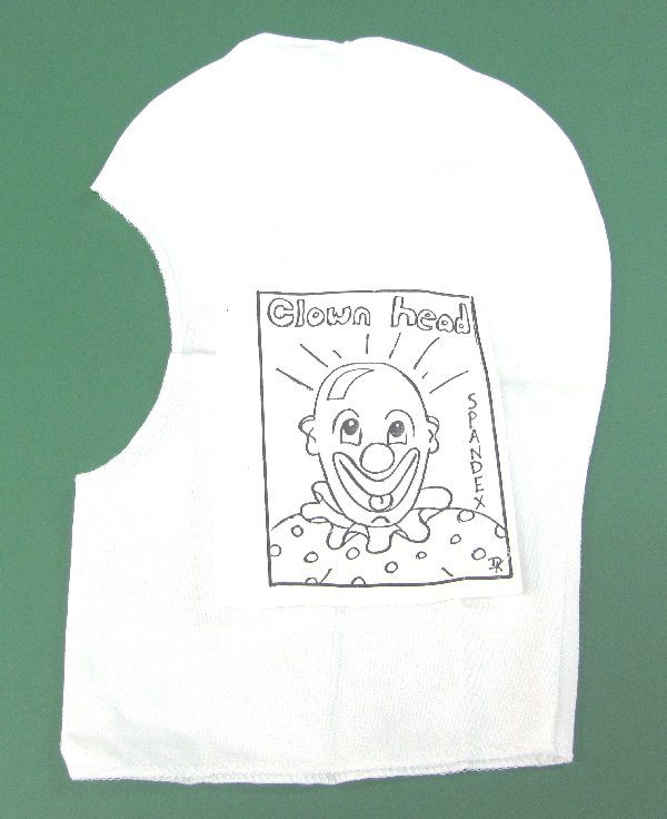 Spandex Clown Head